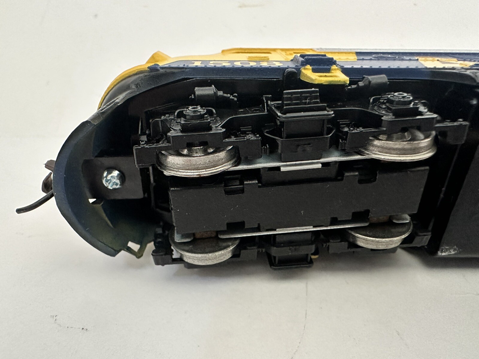 Athearn HO 8033 F7A/F7B Set ARR Alaska A-Powered B-Dummy DC #1508,1517