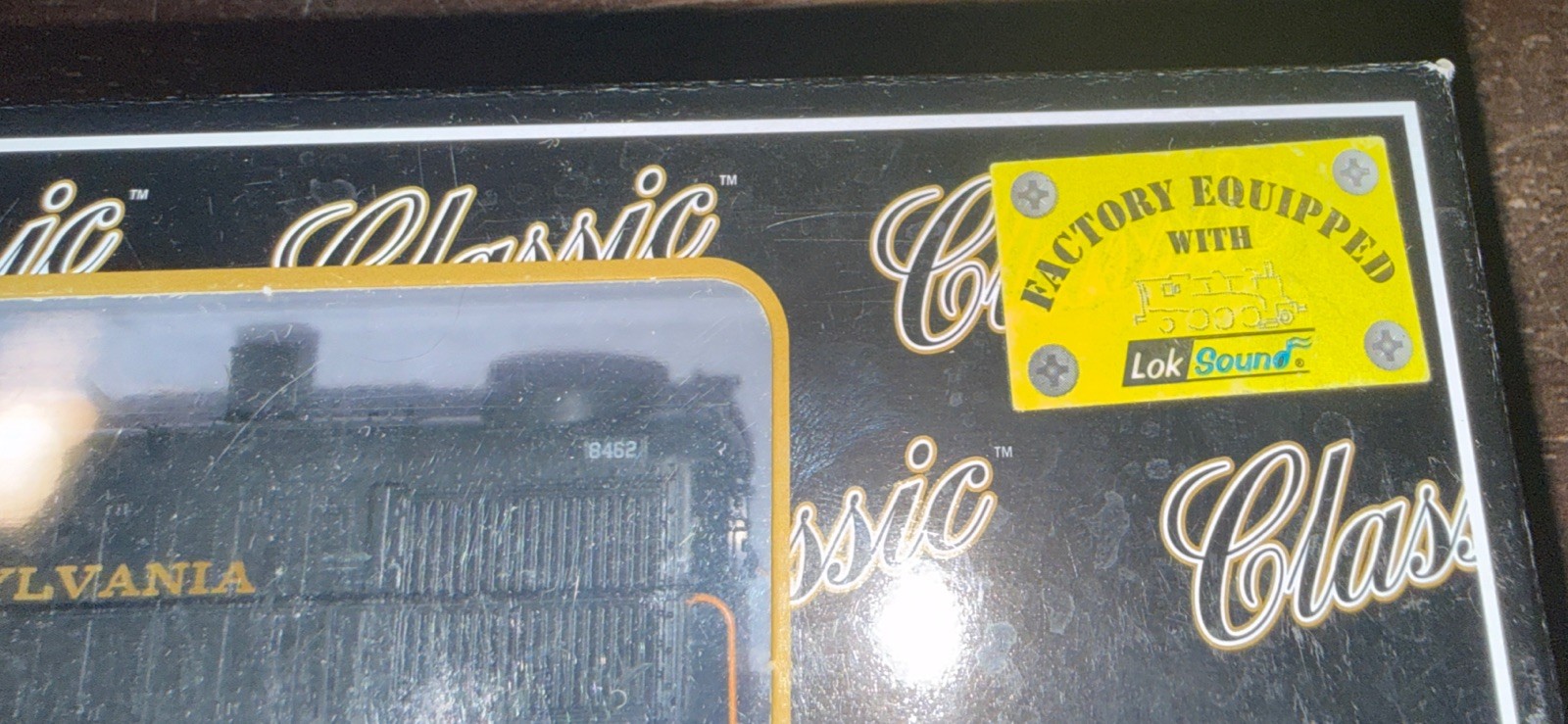 Atlas Classic Gold Ho Scale Pennsylvania Alco RS-3 #8462 Diesel Loco W/ Sound
