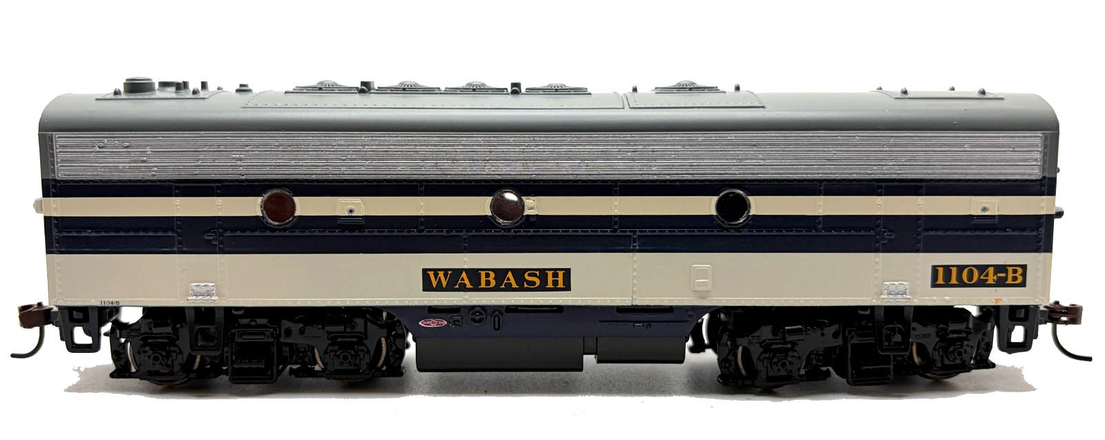 HO ATHEARN 80199 F7A-F7B WABASH 1104A, 1104B