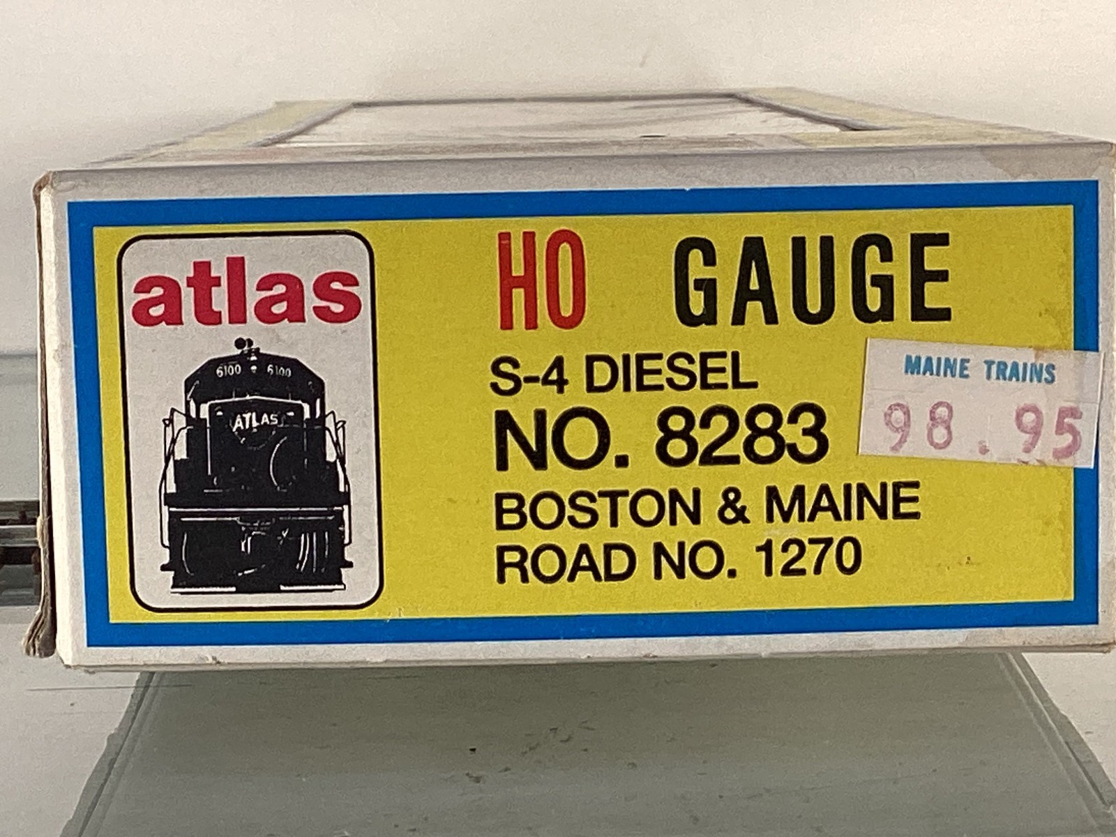 Atlas HO S-4 Roco 8283 DC Loco Boston & Maine 1270 Tested