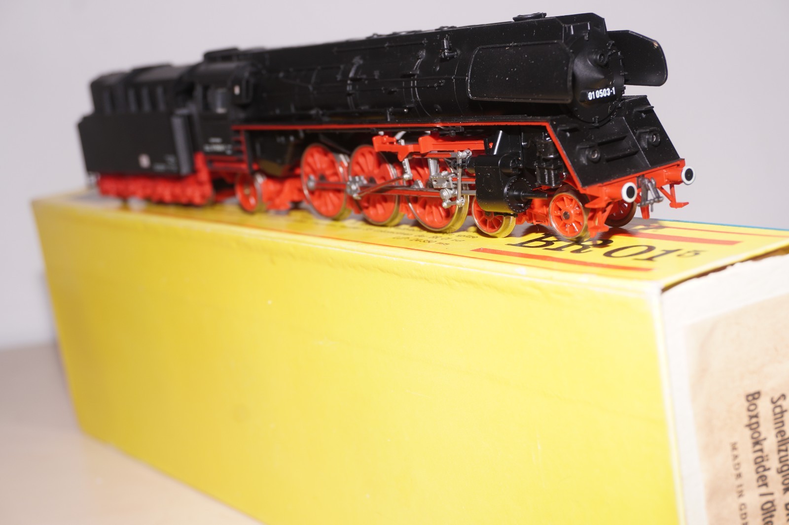 RF36/2] PIKO Gauge H0 5/6327 Steam Locomotive Br 01 0503-1 The Dr IN Ovp State