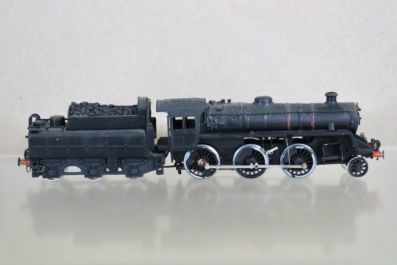 AIRFIX KEMILWAY KIT BUILT BR BLACK 2-6-0 STANDARD CLASS 4MT LOCOMOTIVE 76000 od