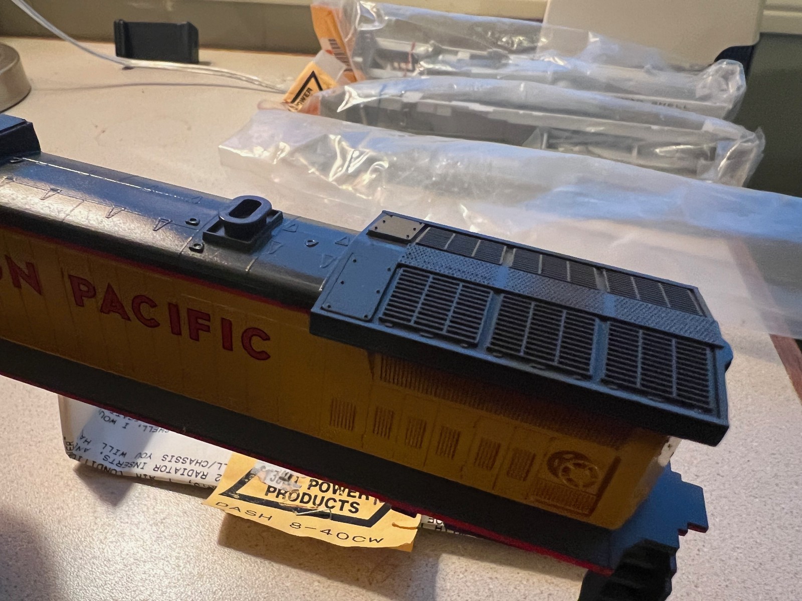 Rail Power Products Dash 8-40CW Union Pacific Shell w/Instructions,