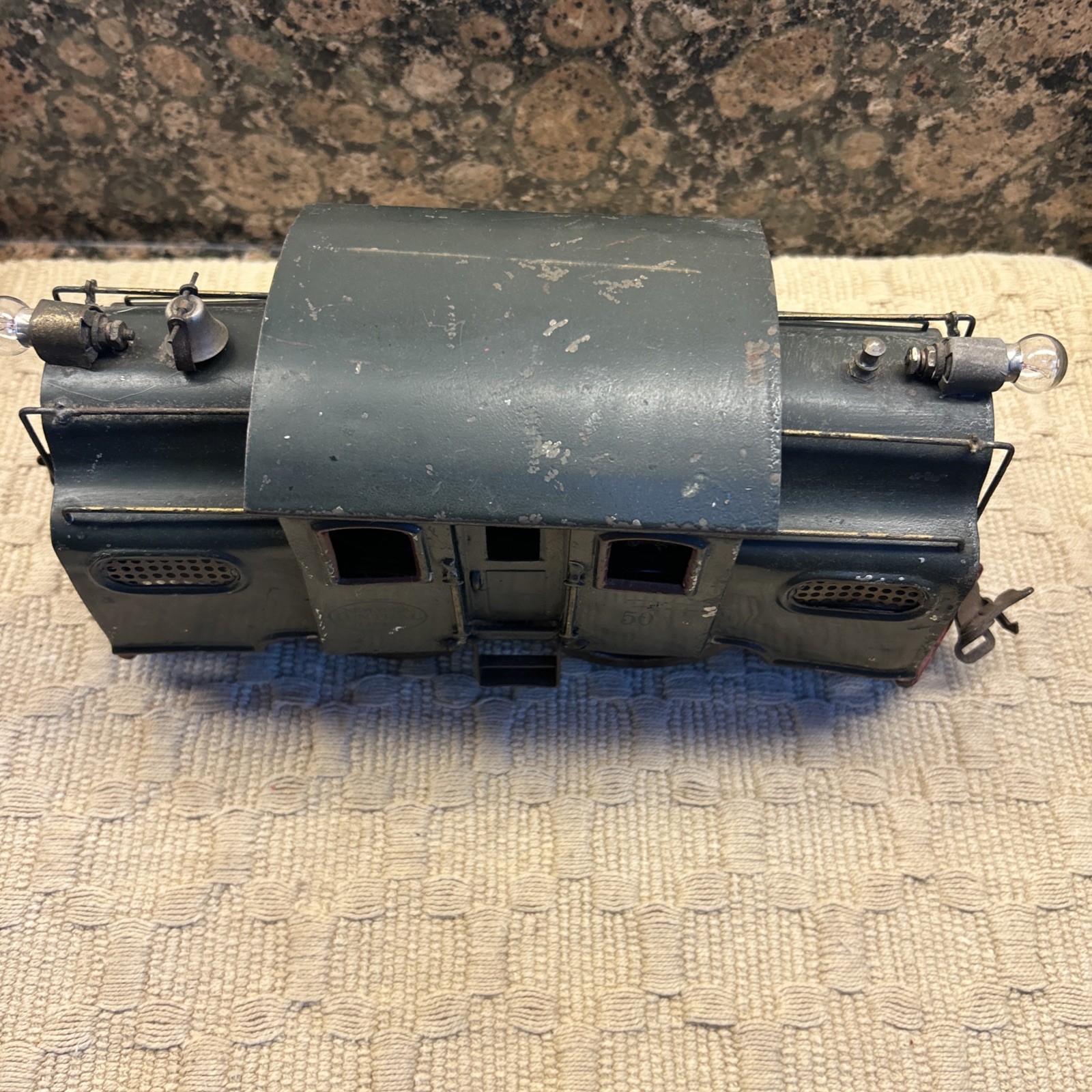 LIONEL #50 Standard Gauge Electric Locomotive Engine 1924 Green New York Central