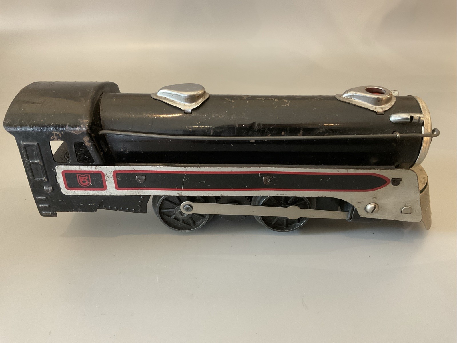 Vintage Marx O Gauge Locomotive Engine Metal Train Untested As-Is