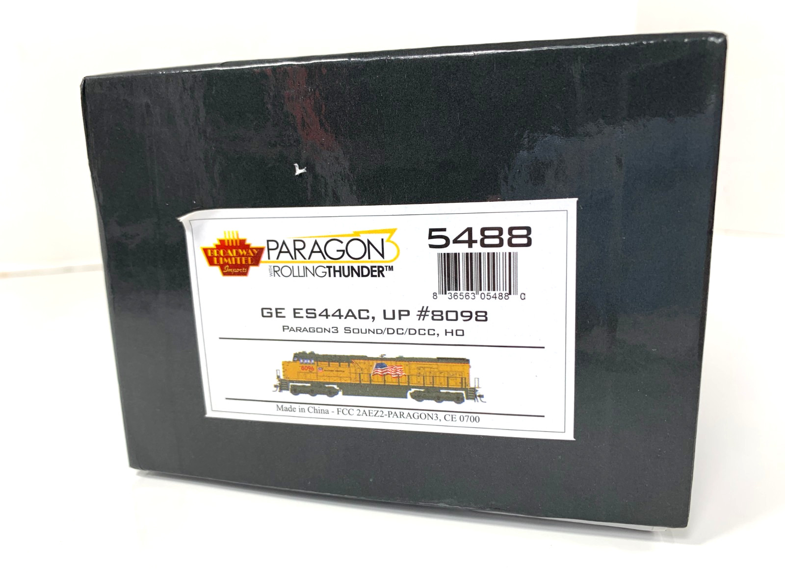 HO Broadway Ltd 5488 UP GE ES44AC #8098 -DC/DCC Paragon 3 Sound