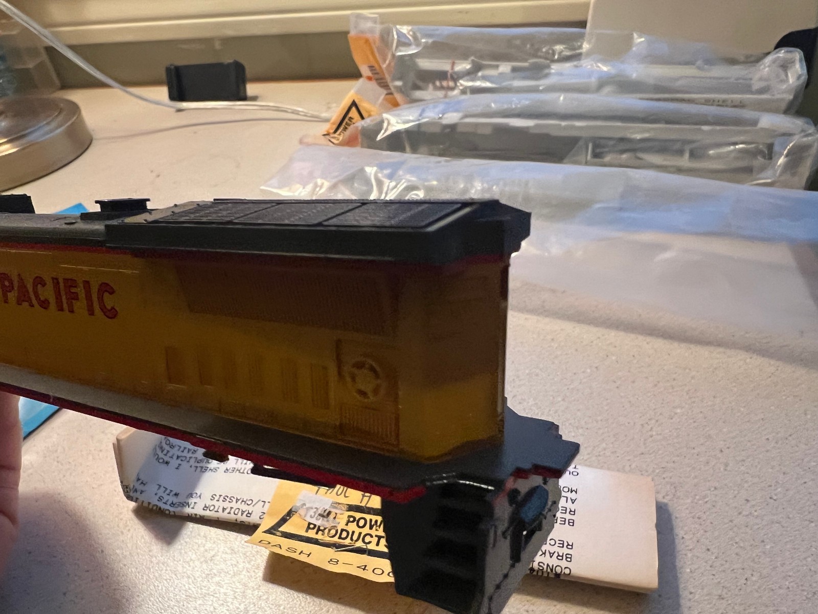 Rail Power Products Dash 8-40CW Union Pacific Shell w/Instructions,