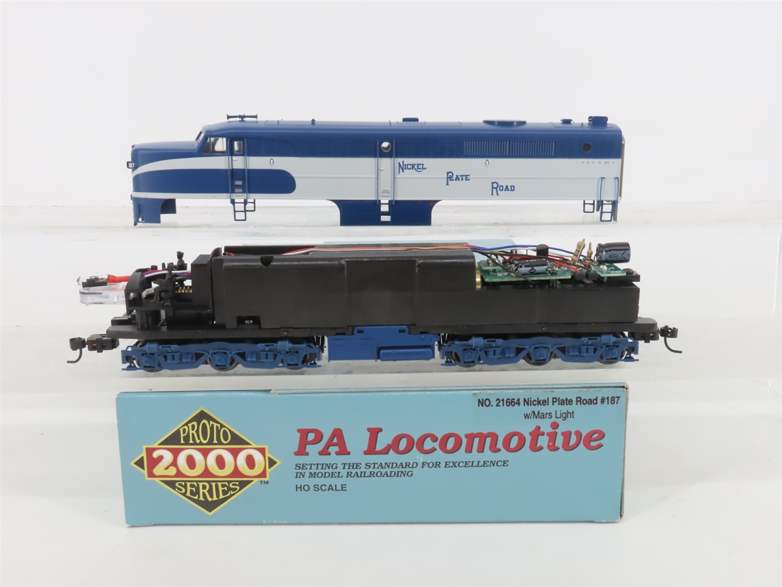 HO Scale Proto 2000 21664 NKP Nickel Plate Road ALCO PA Diesel #187 – DCC Ready