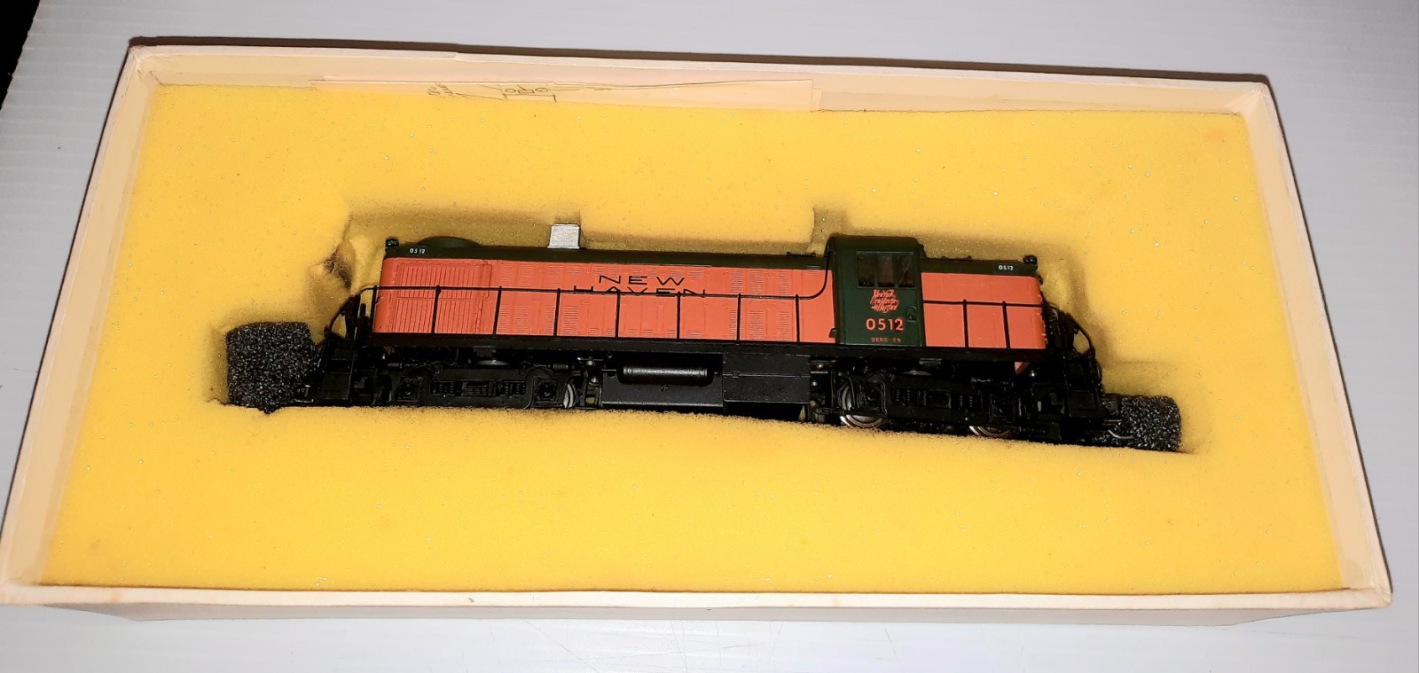 HO Alco Products Samhongsa Brass Custom Painted New Haven Railroad RS-2 #0512