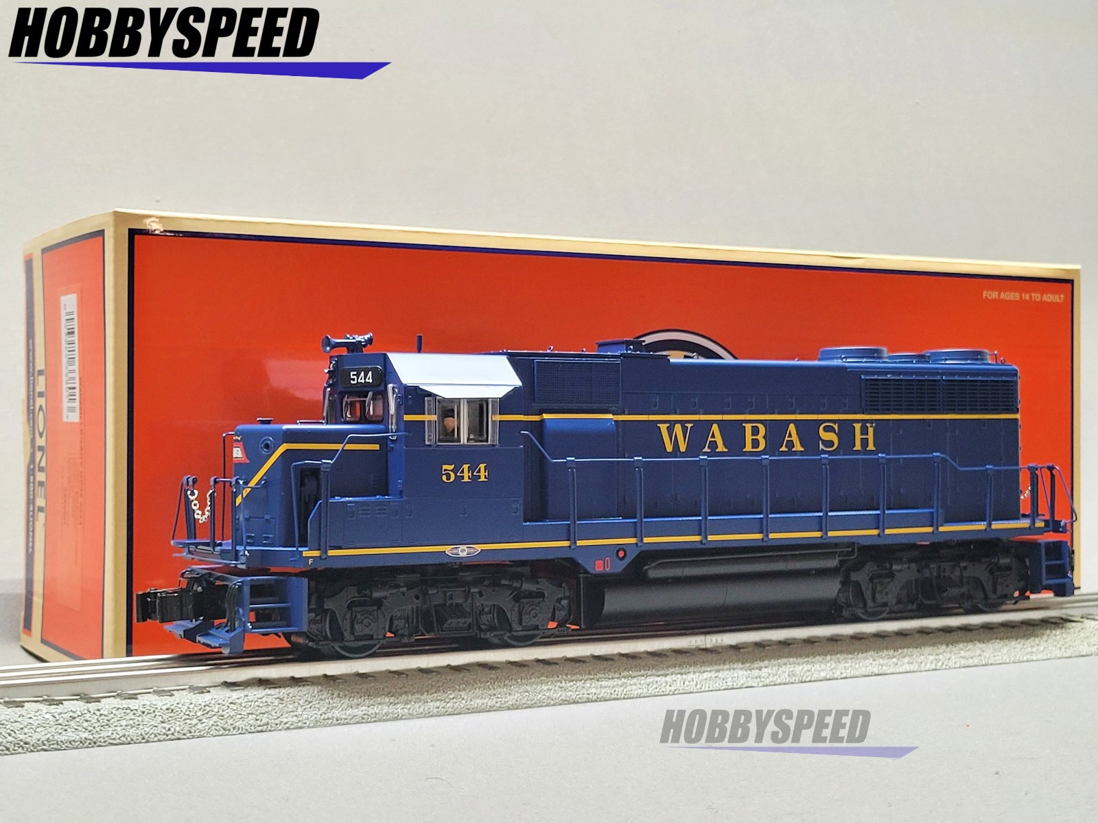 LIONEL BTO WABASH LEGACY GP35 #554 DIESEL ENGINE O GAUGE train loco 2533801 NEW