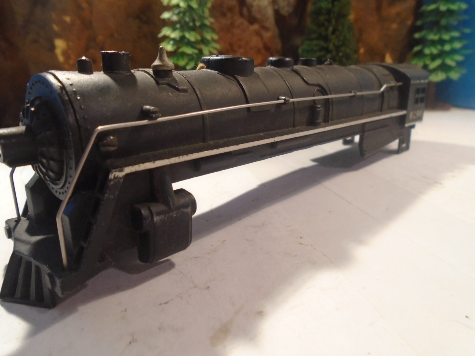 HO SCALE METAL DIECAST STEAM LOCOMOTIVE No 6096 DIECAST SHELL ONLY 5-229-5