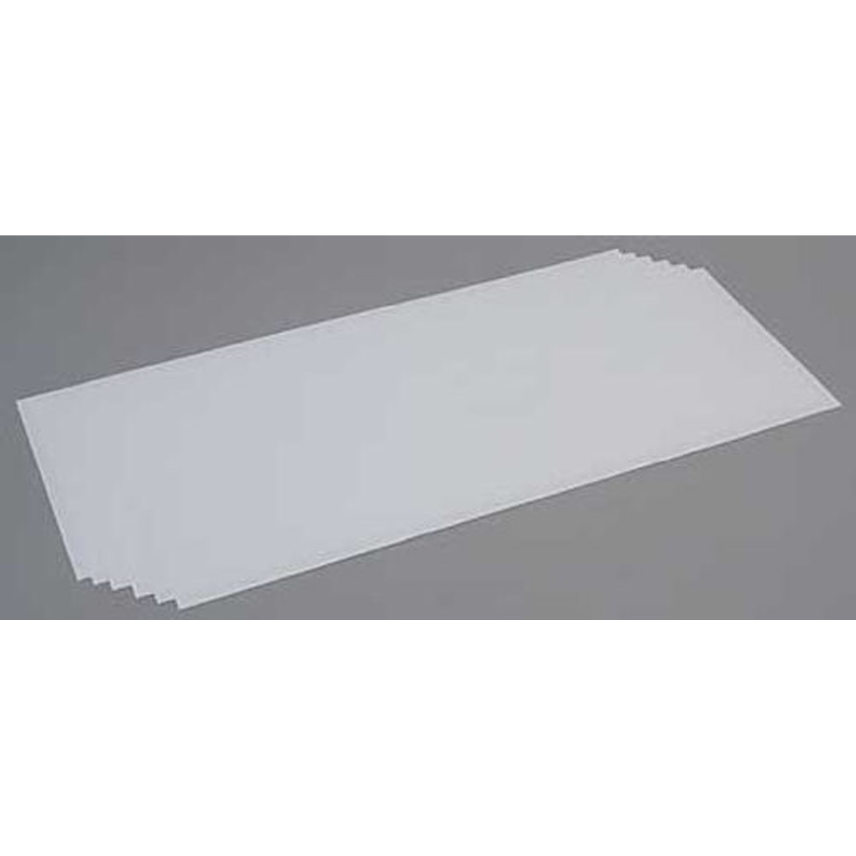 Evergreen Scale Models White Sheet .015 x 8 x 21 6 EVG9102 Plastic Building