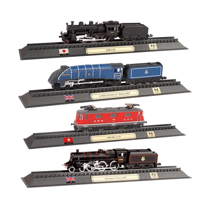 Vintage N Scale Locomotive 1/160 Diecast Metal Train Model Collectible Gift