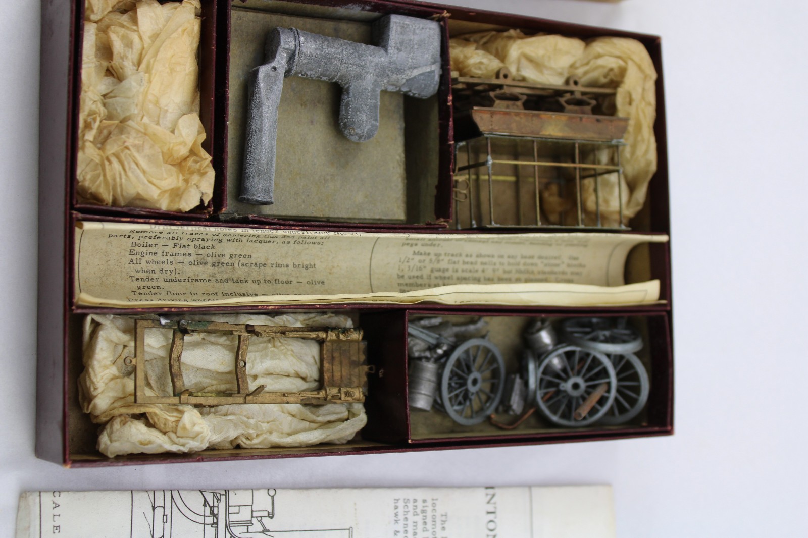 HO / OO – E.P. Alexander – DeWitt Clinton – Vintage 1/4 inch Scale Kit