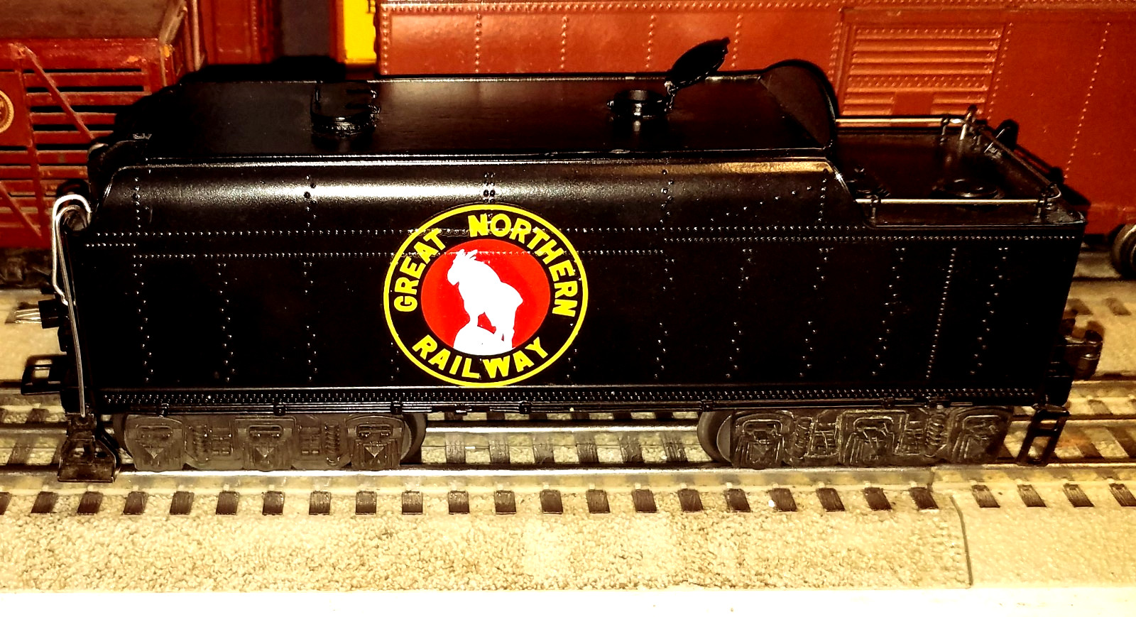 O Gauge Lionel Hudson type Tender ONLY w/Sound converted from coal to oil. NICE
