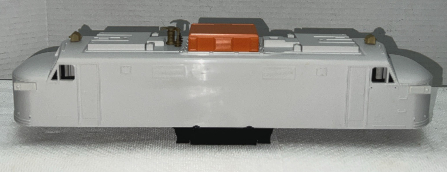 MTH O-GAUGE EP-5 ELECTRIC LOCOMOTIVE SHELL/FRAME/HORN/TRIM – UNPAINTED-NEW PARTS