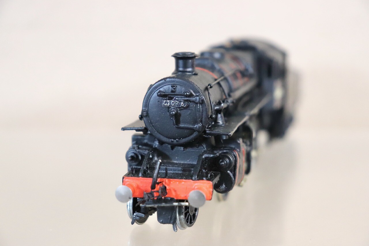 MILLHOLM MODELS KIT BUILT BR 2-6-0 IVATT CLASS 4F MUCKY DUCK LOCOMOTIVE 43076 nx