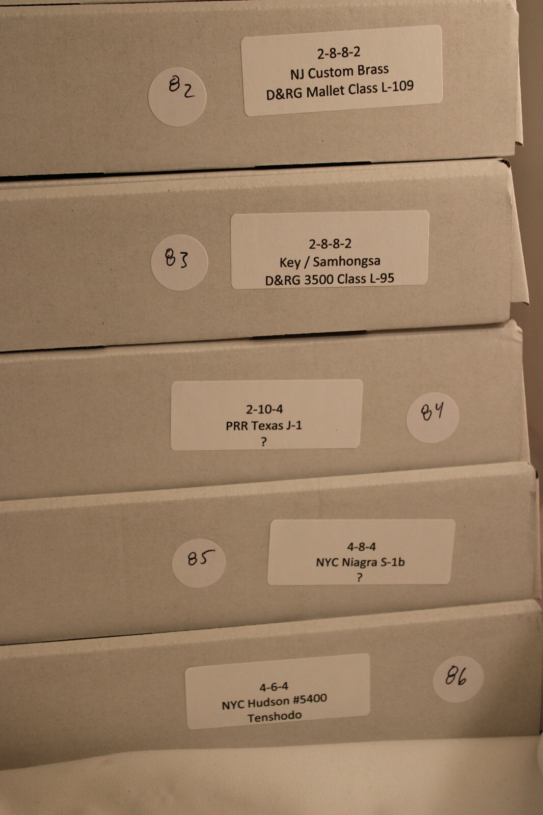 HO Brass – Engines – Lot F – Your Choice (76-86)