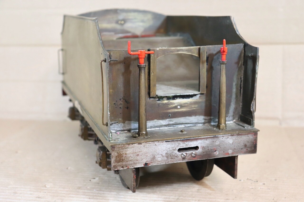 LIVE STEAM 3 1/2 Inch 3.5 inch GAUGE LMS BR TENDER for BLACK 5 LOCOMOTIVE ob