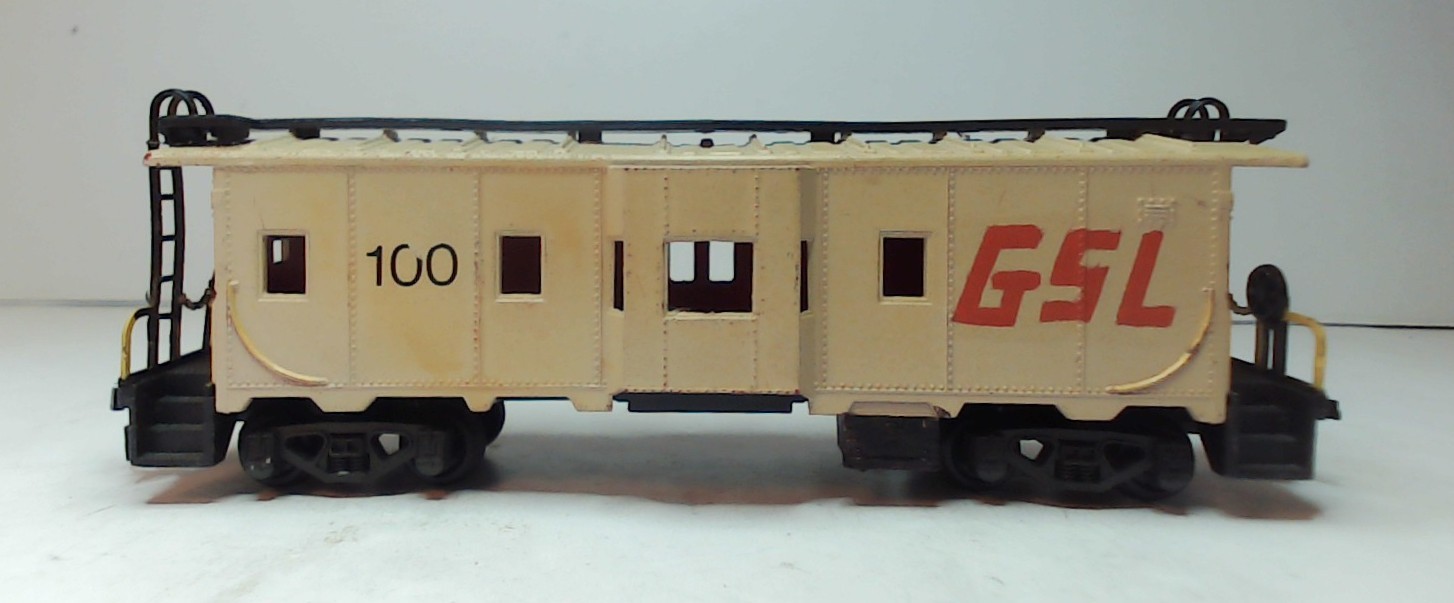 Lima HO Scale Diesel Switcher/Caboose GSL #98/100 – Hand Painted – Italy (DL068)