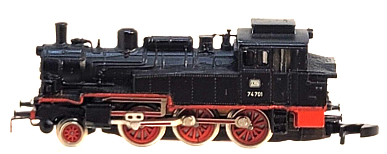 Marklin Z 8895 BR 74 701 DB Tank Loco 5-pole (tested) in box #10