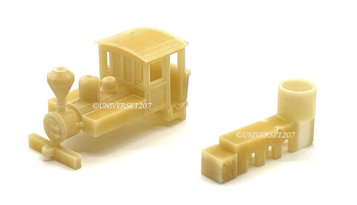 Nn3/Nm Scale 0-4-0 H.K. Porter Steam Locomotive Kit w/Power Drive 6.5mm Gauge
