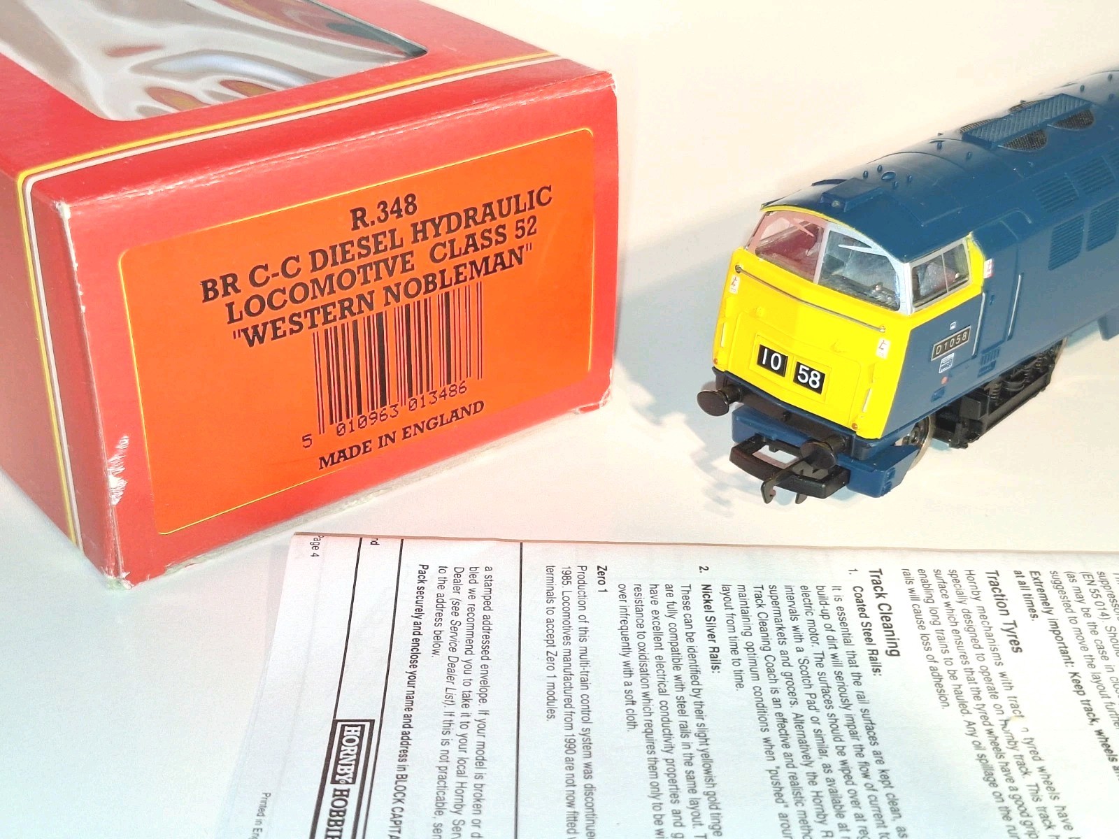 Hornby R348 BR Cl. 52 Wrstrn Nobleman Loco. New Old Stock. Mint Cond. Boxed. OO