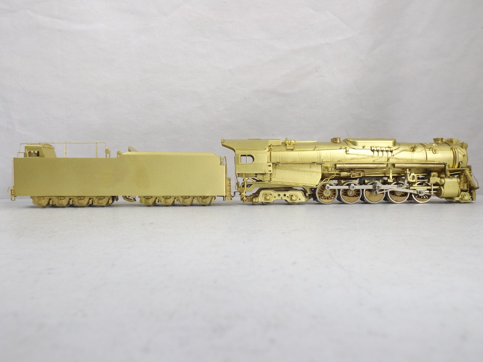 HO Sunset Models brass Pennsylvania RR 2-10-4 J1 steam engine in original box