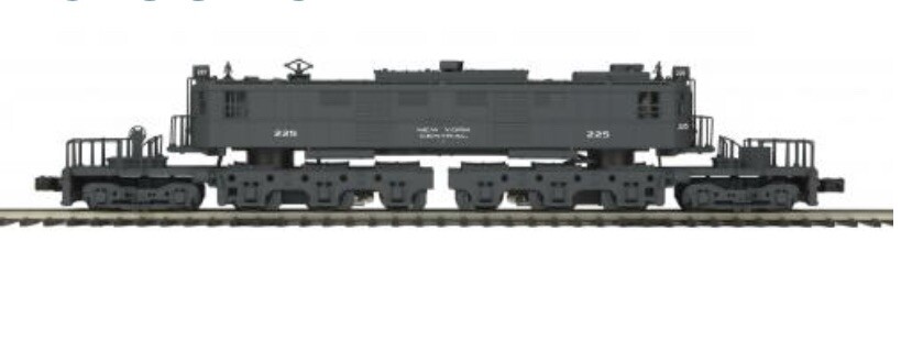 MTH PREMIER NEW YORK CENTRAL P2 BOX CAB ELECTRIC ENGINE PROTOSOUND 2.0 PS2