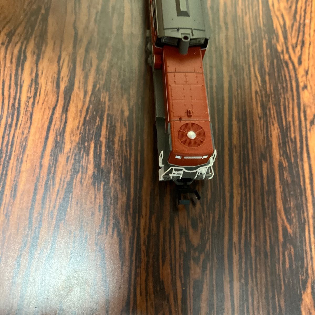 DD51 type diesel locomotive, N gauge el railroad, freight updated color, DD51