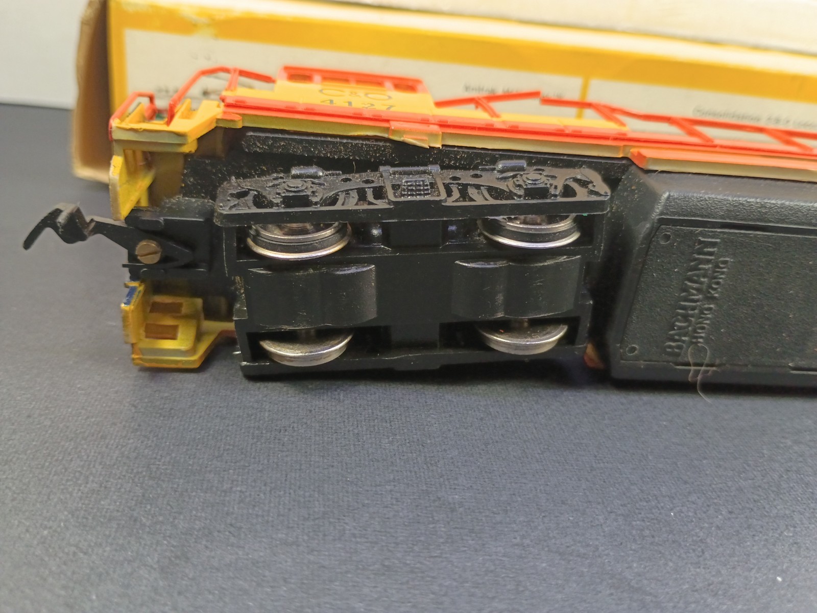 Bachman GE U36B Diesel Locomotive Chassis HO Scale Item 0626 Read