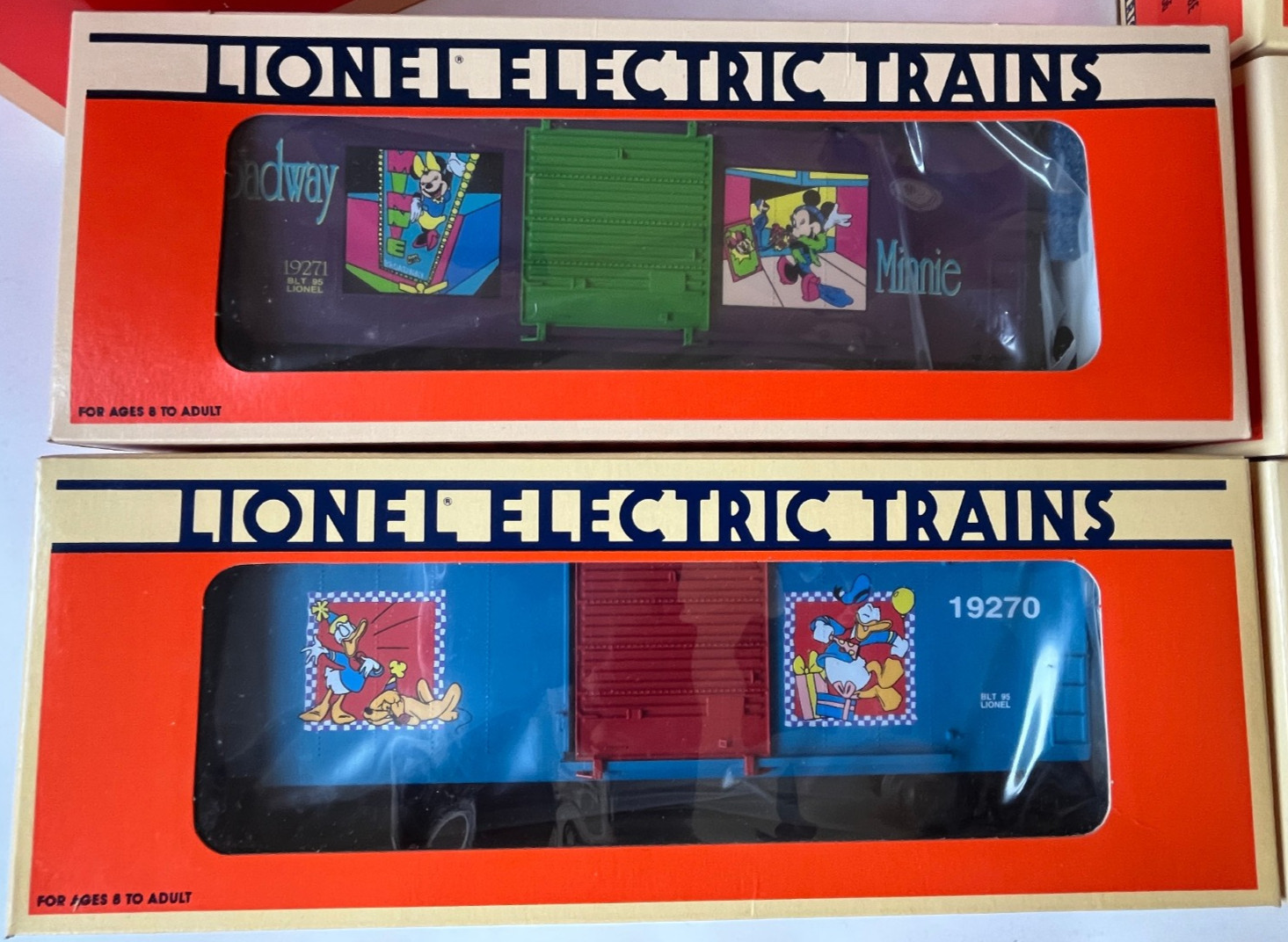Lionel Disney 1992-1995 Mickey Mouse Express 11-Piece Train Set – New Never Run