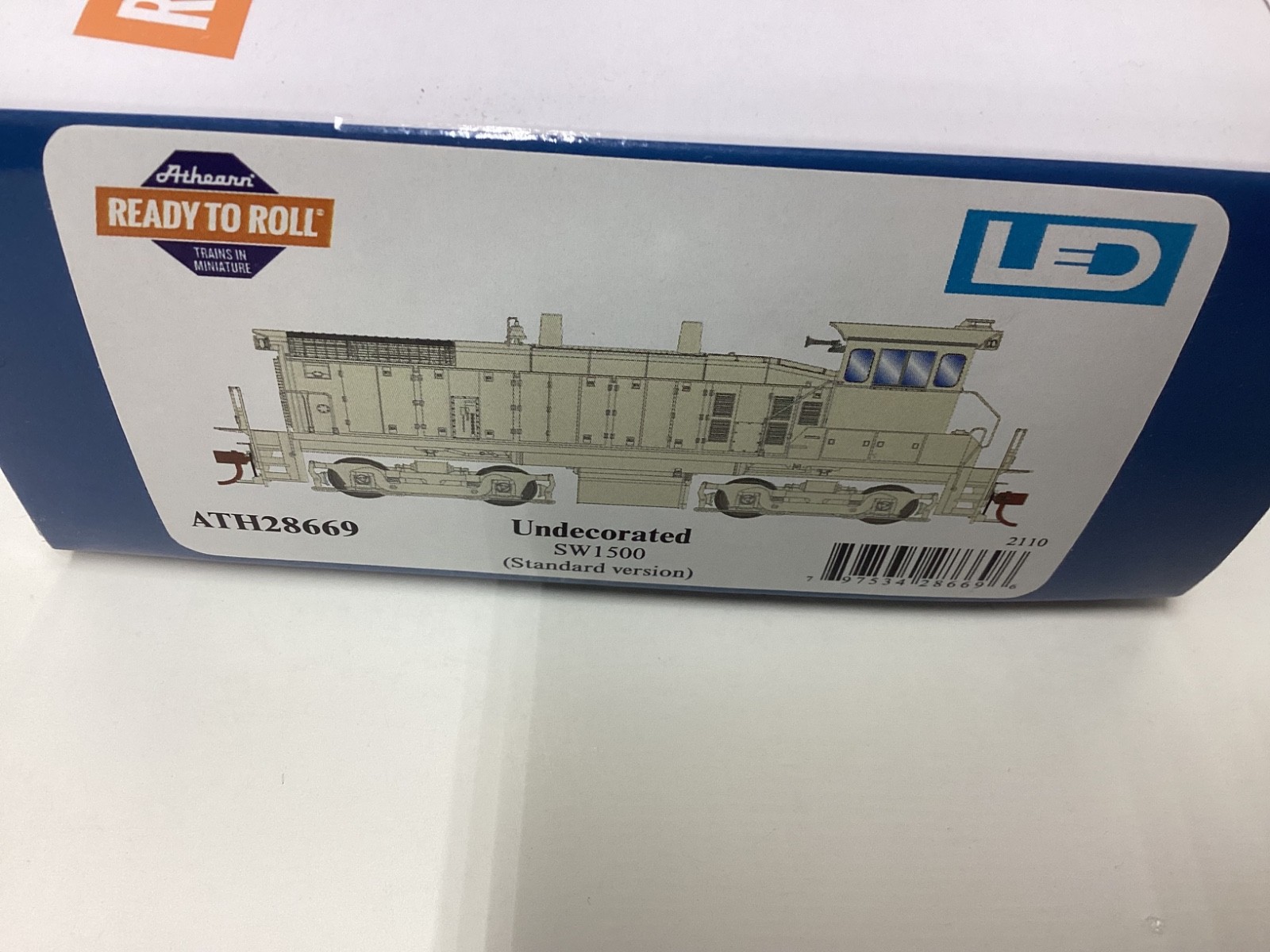 Athearn #28669 HO scale “Undecorated SW1500