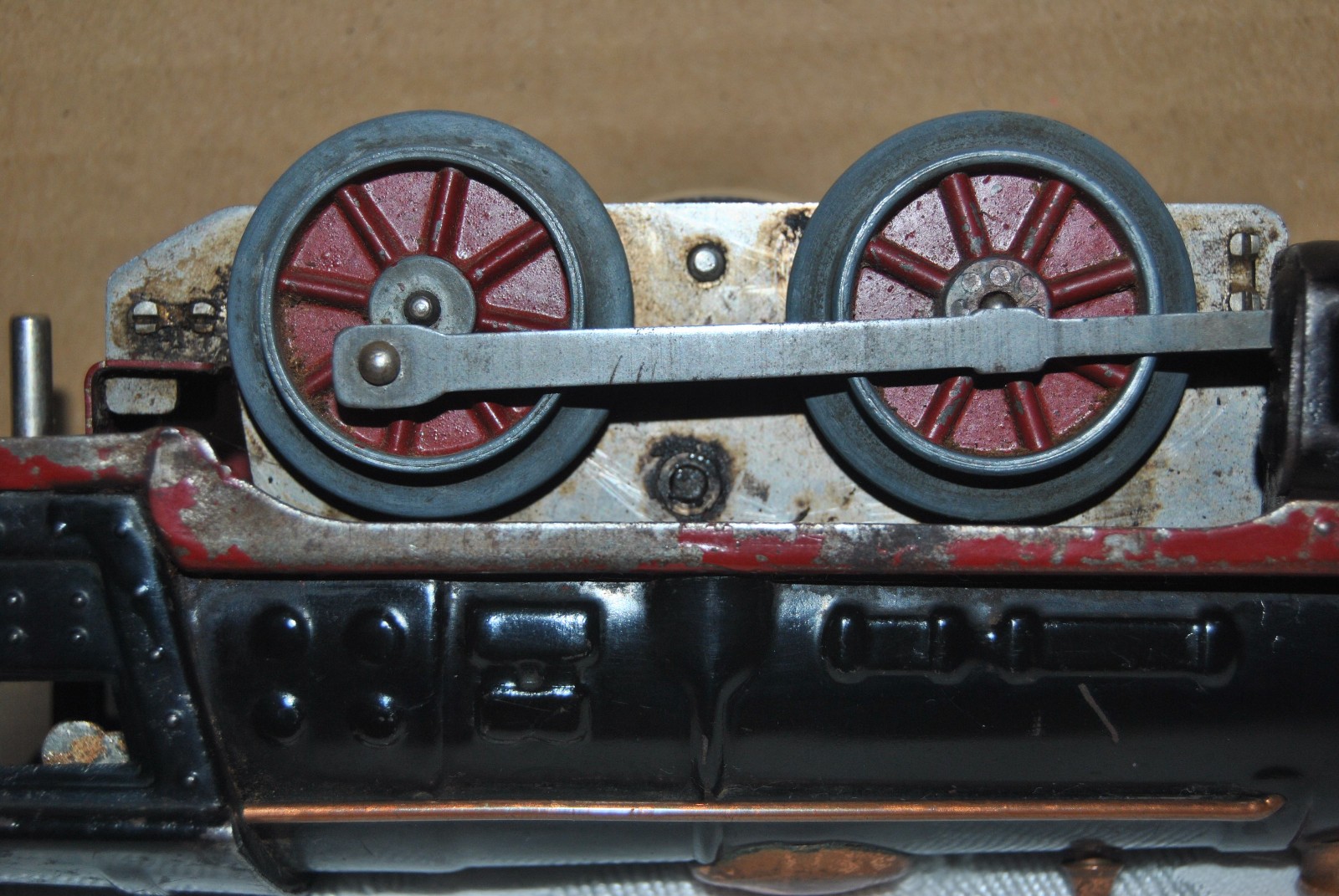 Vintage IVES – LIONEL TRANSITION WINDUP 0-4-0 LOCOMOTIVE – # 1506 – NEEDS WORK