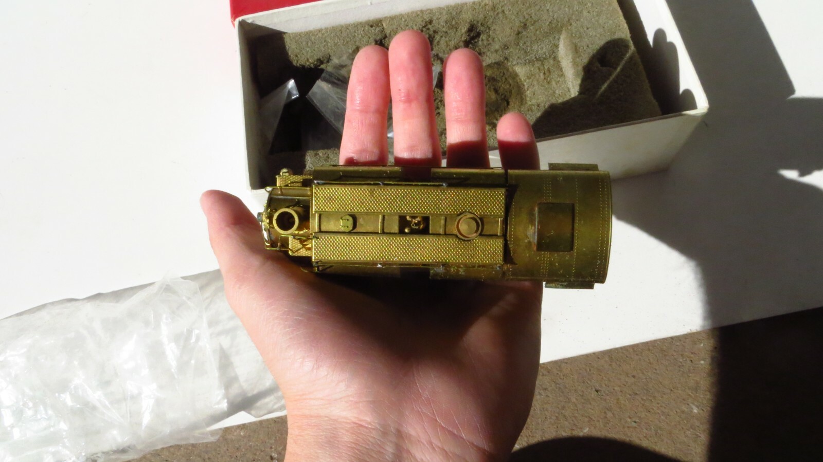 HO BRASS SP #966 0-6-0T SHOP SWITCHER W/OB NICE WMC Westside Model Company
