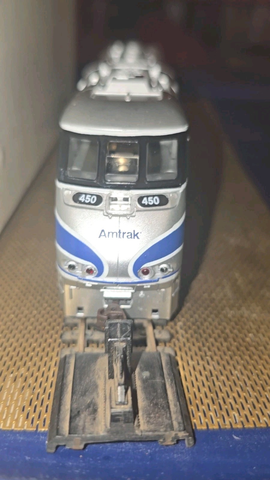 Athearn N Scale Amtrak F59PHI #450 Diesel Locomotive w/ Box & Instructions Untes