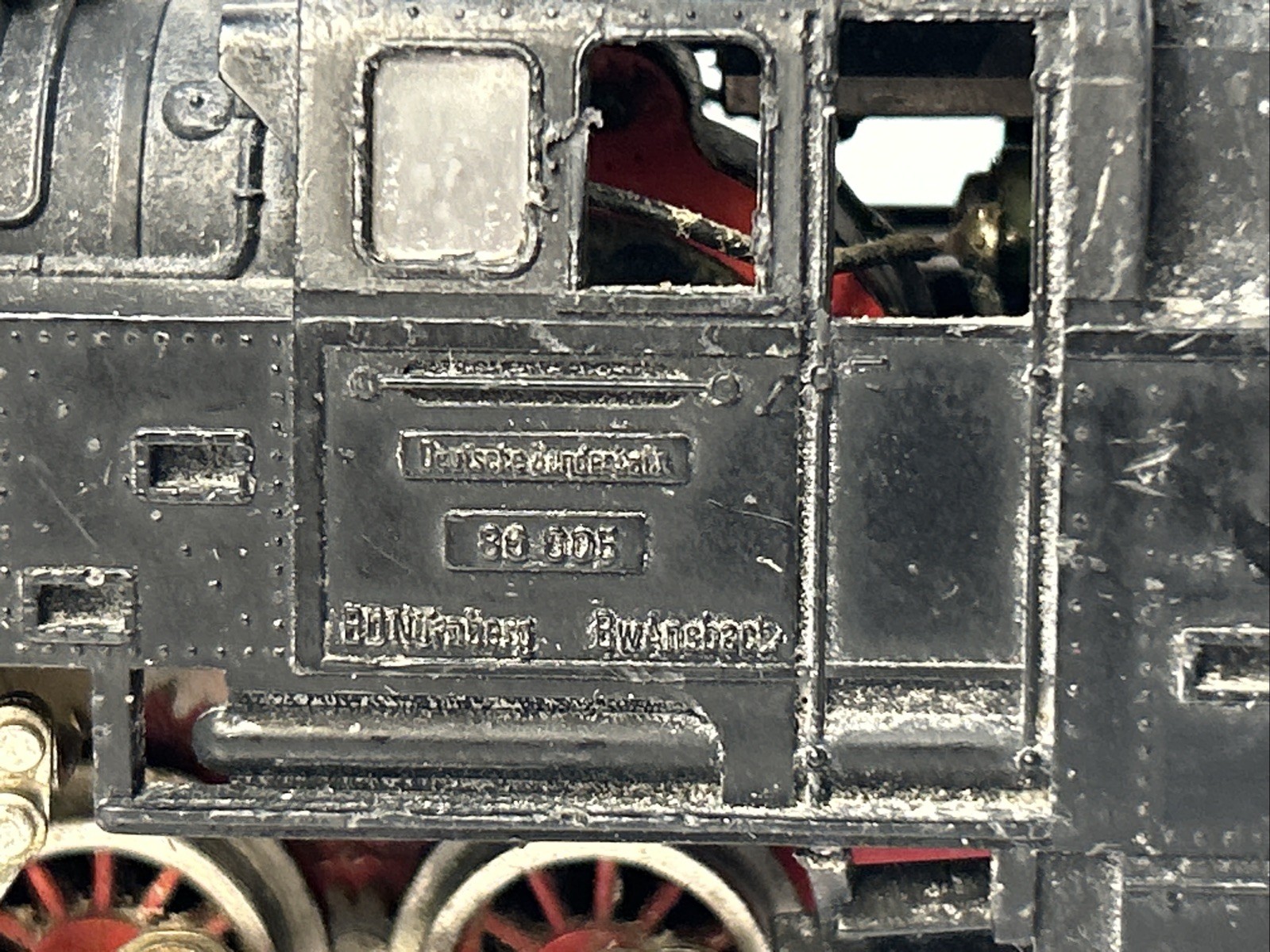 Fleischmann West Germany HO Steam Locomotive #80-005 BO Nernberg Bw Anshaecs??