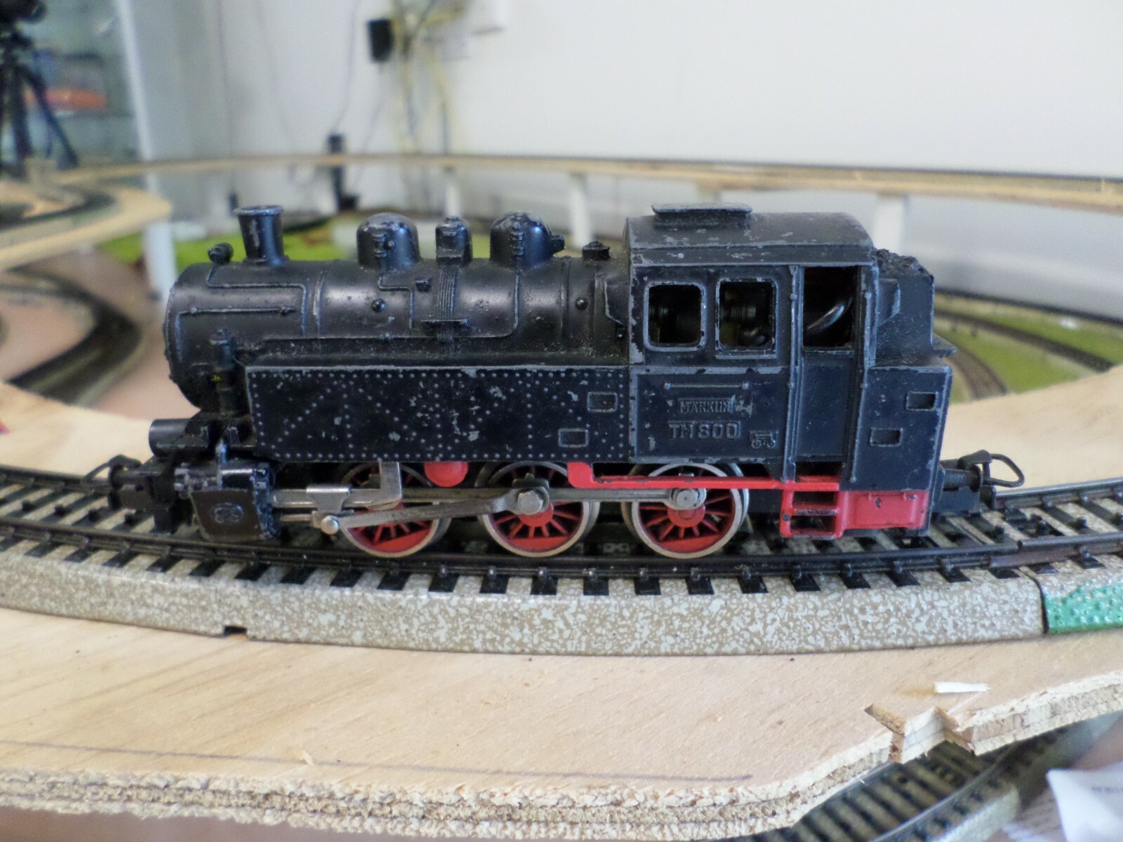 Märklin TM800 HO 3 Rail Steam Locomotive, 3 Rail, Analogue