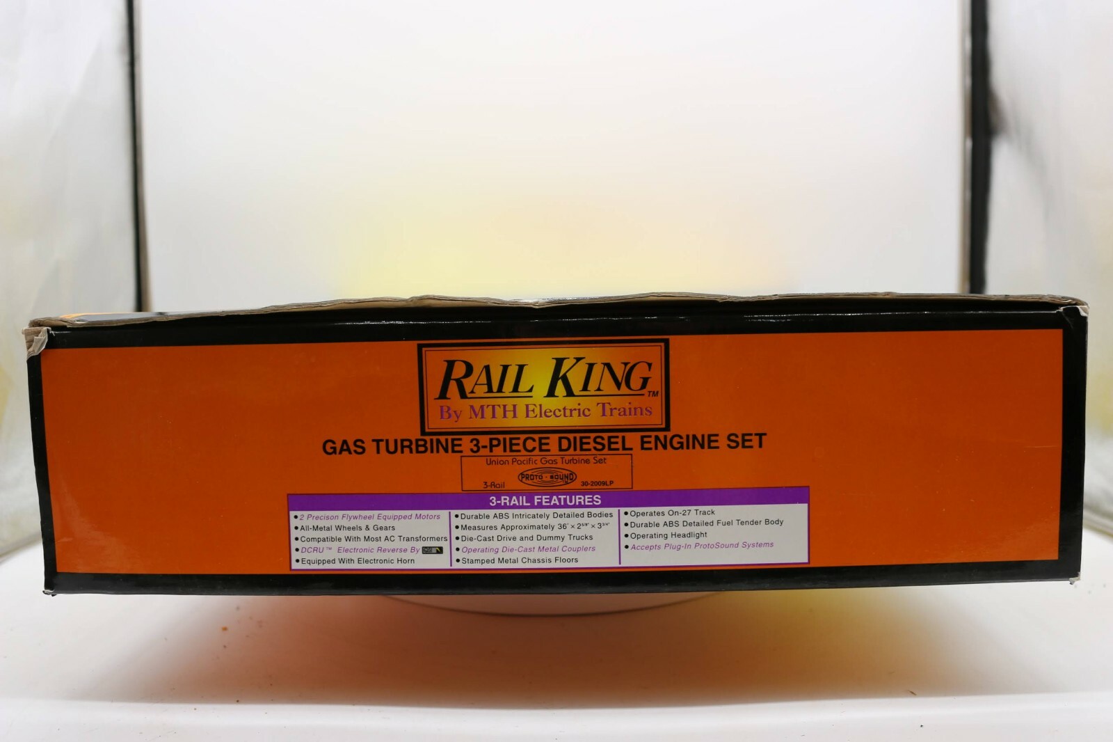 MTH Rail King Union Pacific Gas Turbine 3-Pc.-Diesel Engine Set #30-2009 LP NEW