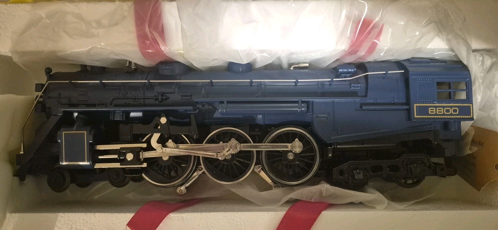 Williams Scale Hudson New Jersey Central Engine Compat. w/ MTH Lionel Nice N.I.B