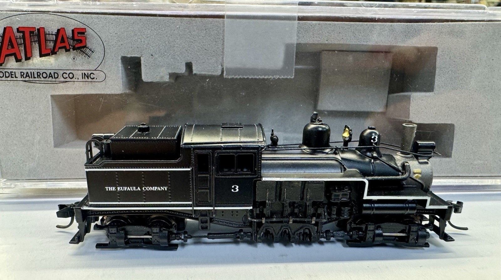 Atlas N Scale #41629 Two Truck Shay Eufaula Company #3 Dc Version