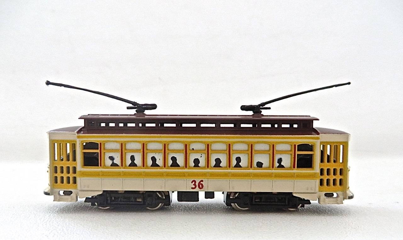 BACHMANN #61090 N Gauge Main Street Brill Electric Trolley Car #36 New Old Stock