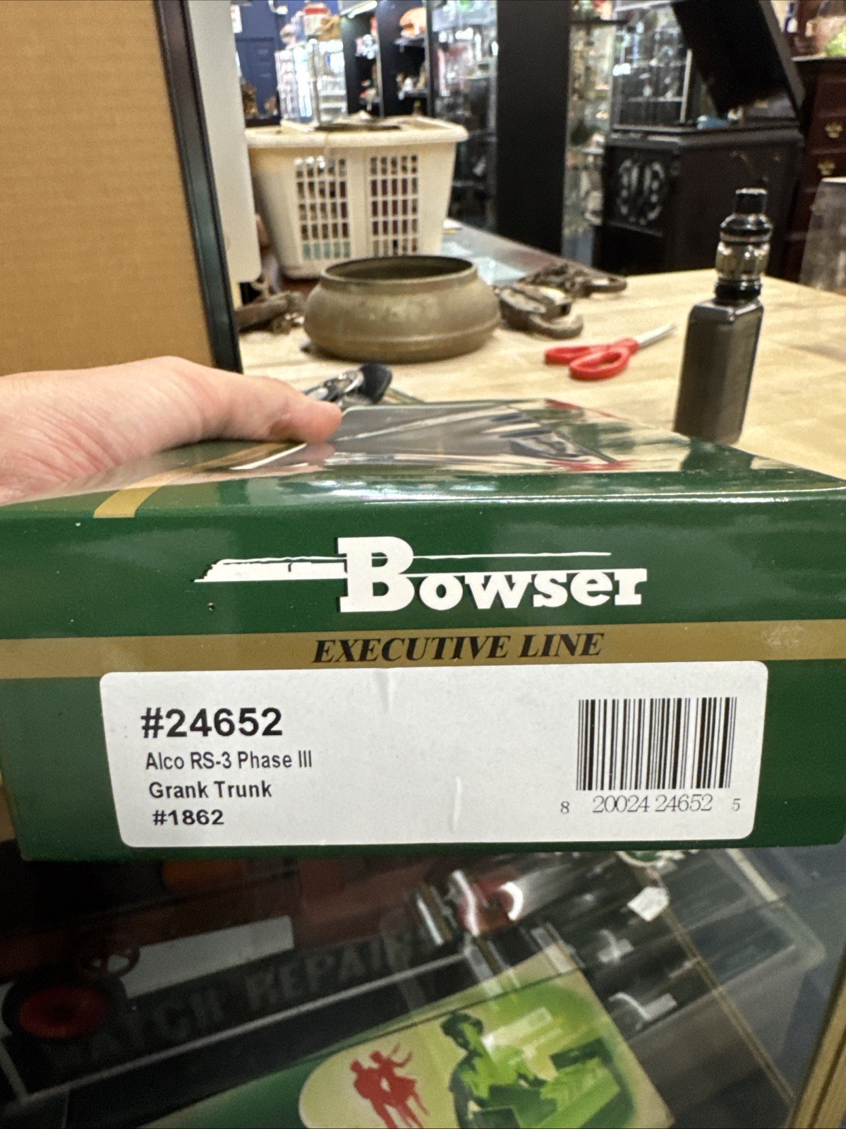 BOWSER 24652 HO ALCO RS-3 – STANDARD DC GRAND TRUNK #1862