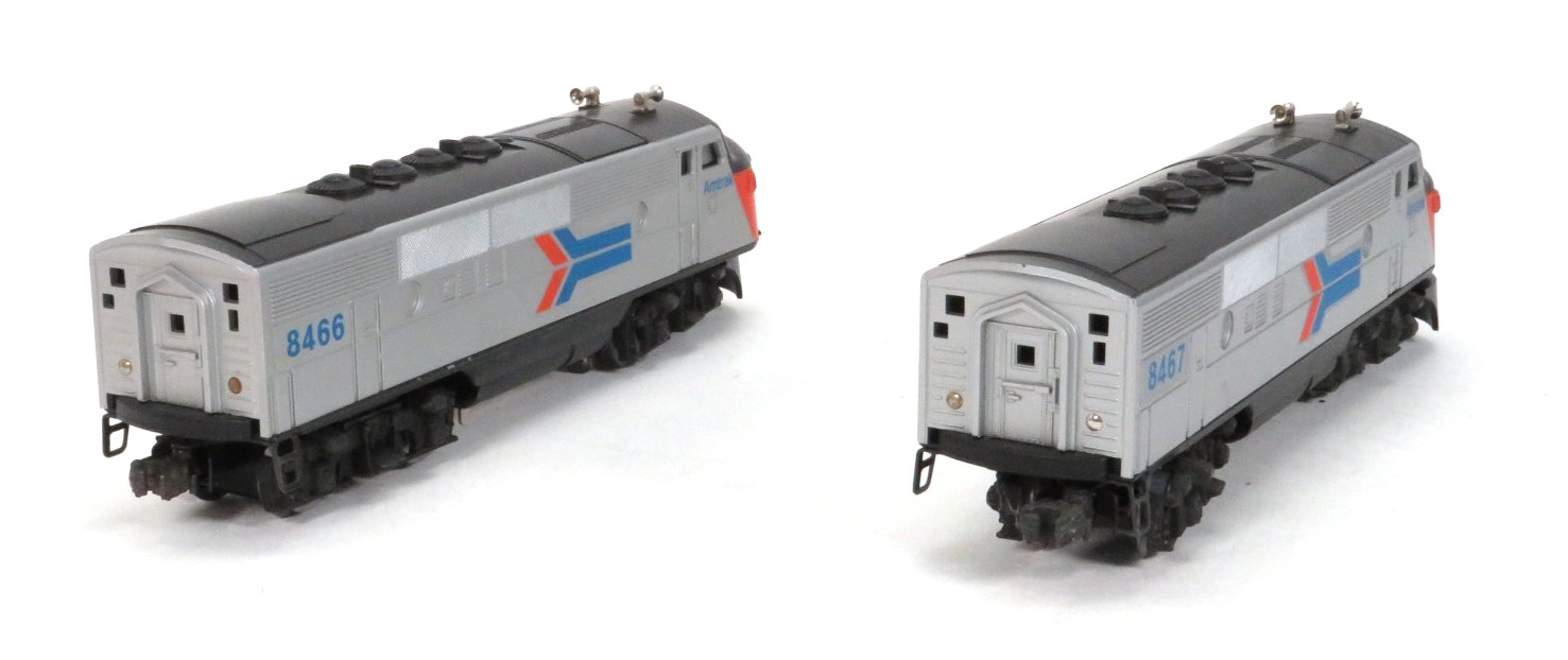 Lionel Trains 6-8466 & 6-8467 Amtrak Diesel Locomotive AB Set, O Gauge