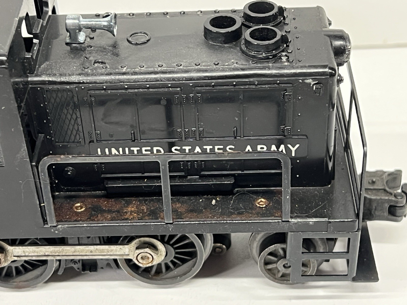 Lionel 41 Diesel Switcher Locomotive U.S. ARMY Gas Turbine Unit Black Runs!