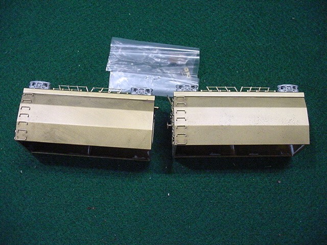 2 HO Southern Unit Hopper 2 Car Set NORTHWEST SHORTLINE BRASS NWSL ORION LOOP