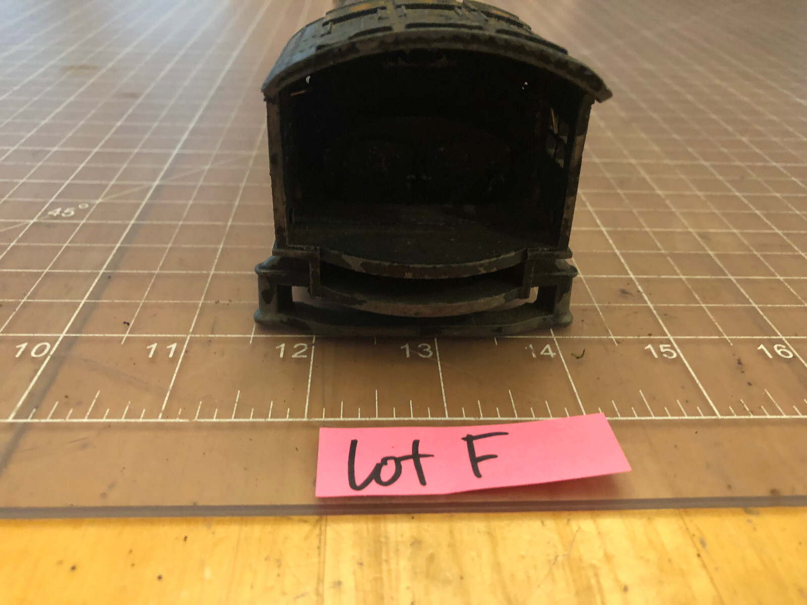Lionel O Train Die Cast Metal 1666 Steam Locomotive Engine SHELL ONLY Part Lot F