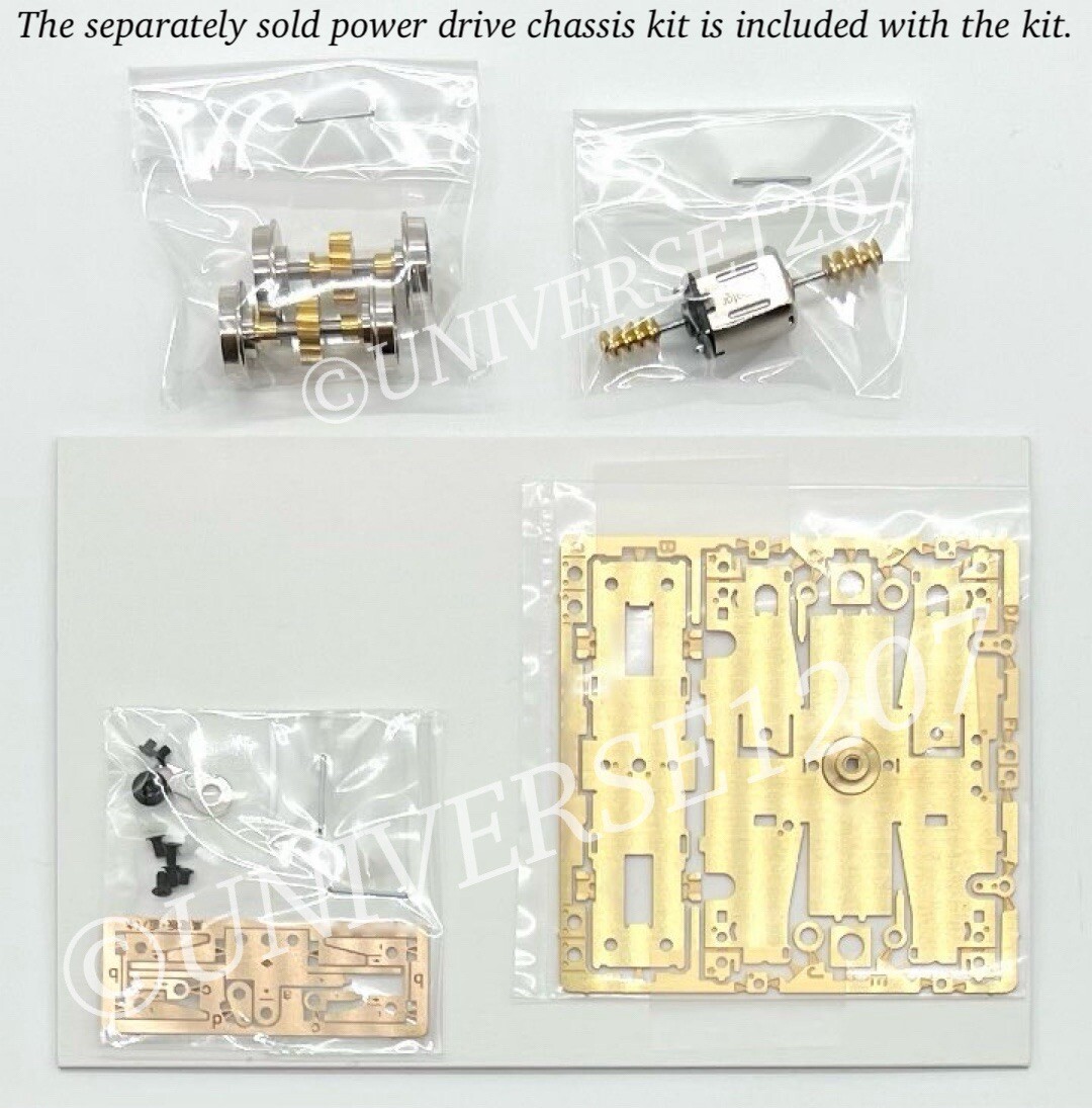 On30/Oe Scale Electric Freight Car Deka-1 Kit 0e PH Snowplow Train Locomotive
