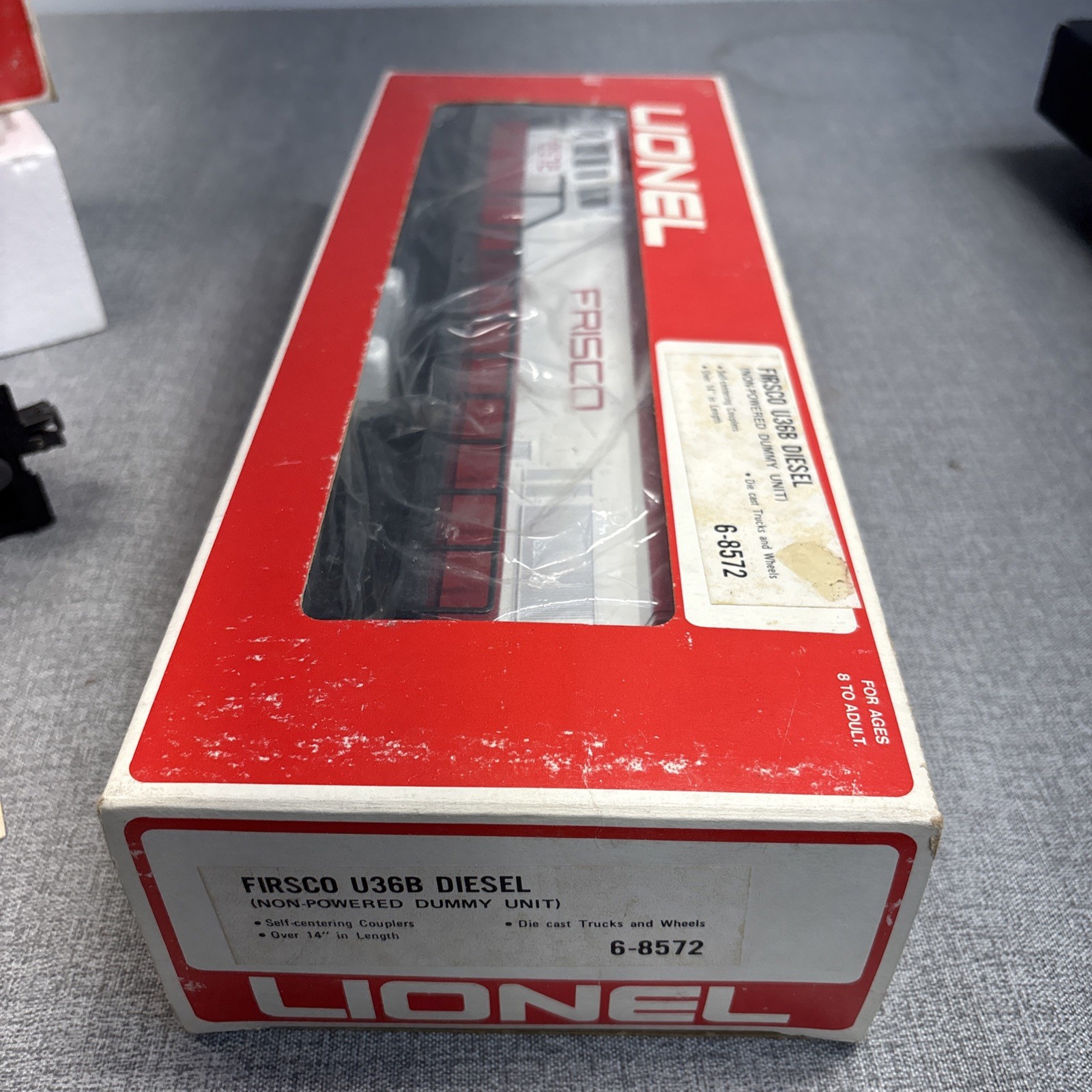 Lionel Trains Frisco U36B Diesel Engine Pair Item #6-8571 Powered & 6-8572 Dummy