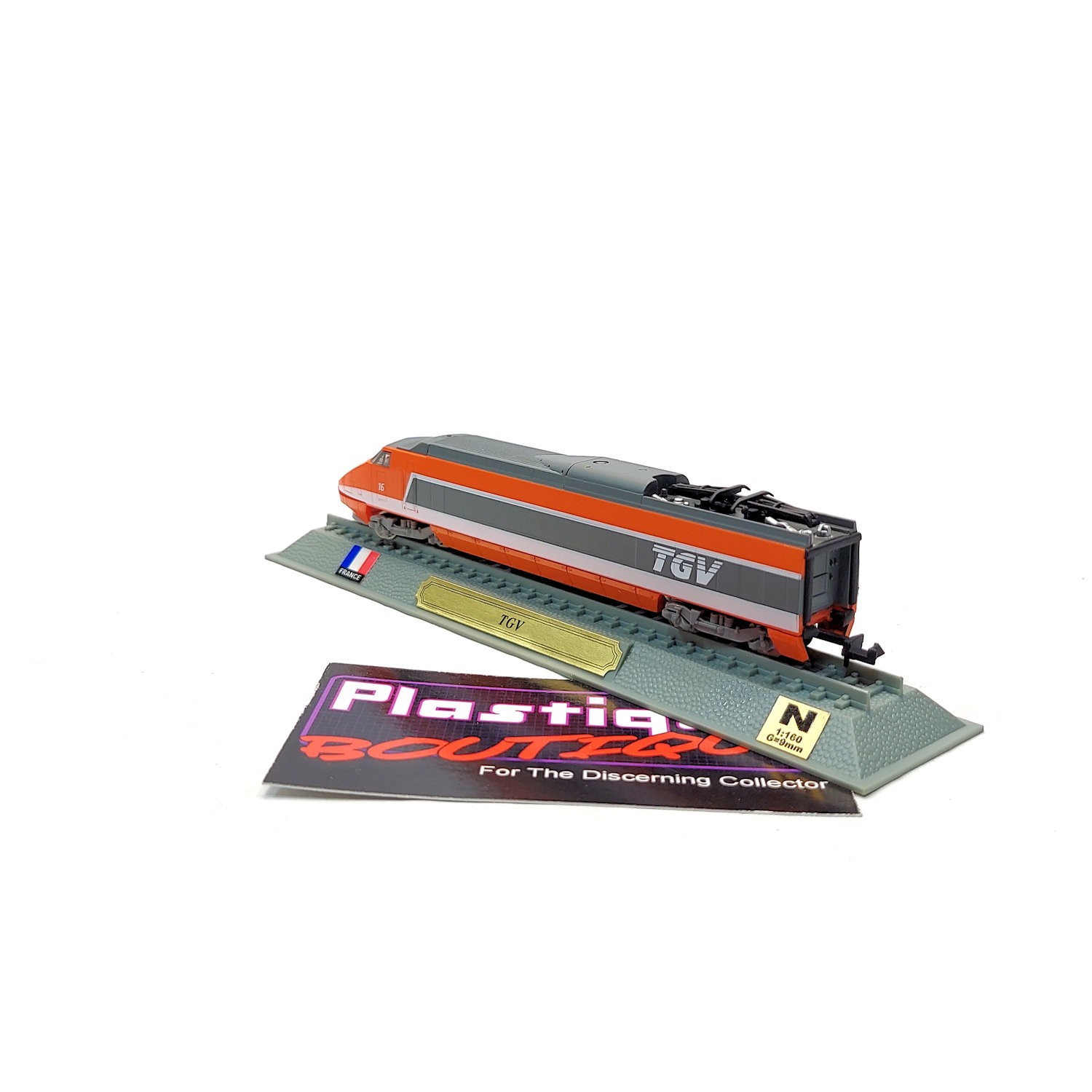 Del Prado TGV Sud-Est 1:160 #5 GEC-Alsthom STATIC MODEL LOCOMOTIVE TRAIN ENG…